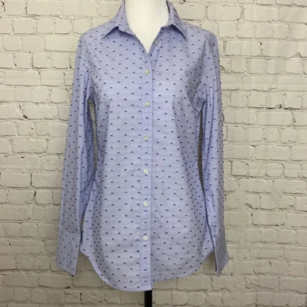 [BANANA REPUBLIC] Blue Riley Button Down Shirt Size 6